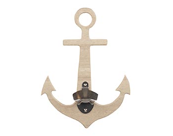 Wall Mount Bottle Opener - Anchor