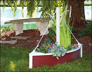 Poly Boat Planter