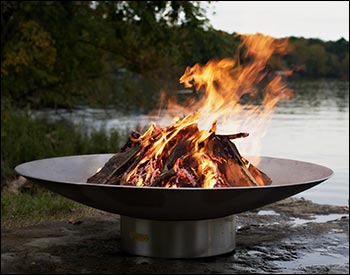 Carbon Steel Oasis Fire Pit