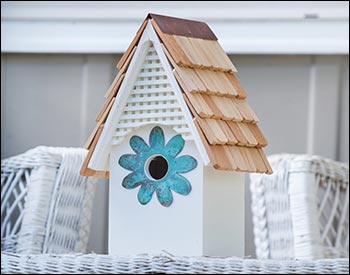 PVC Flower Power Birdhouse