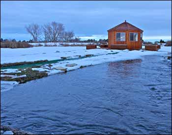 Red Cedar Octagon Cabanas