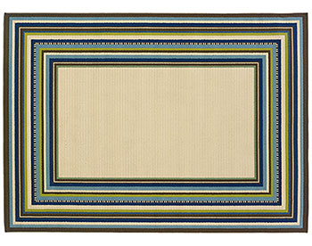 Caspian Border Rug