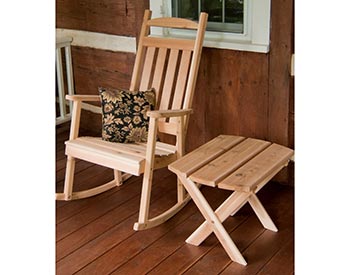 Red Cedar Classic Porch Rocker