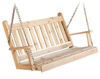 Red Cedar Traditional English Swing