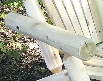 White Cedar Unstained Chair