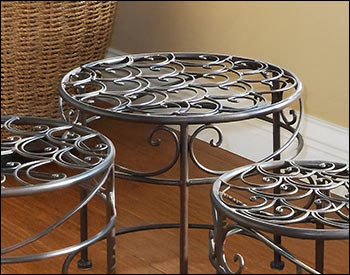 Circular Plant Stands (Set of 3)
