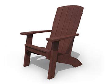 Poly Lumber Coastal Adirondack Chair