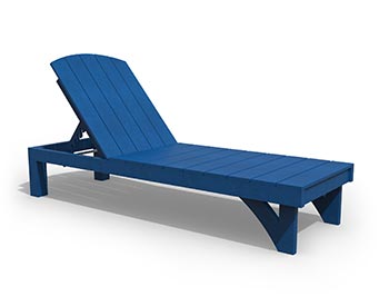 Poly Lumber Coastal Lounge Chair