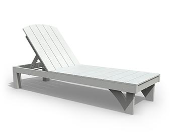 Poly Lumber Coastal Lounge Chair