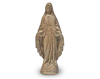 24" Concrete Madonna Statue