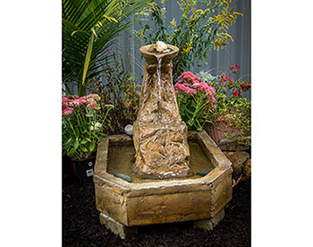 Concrete Tranquil Waters Fountain