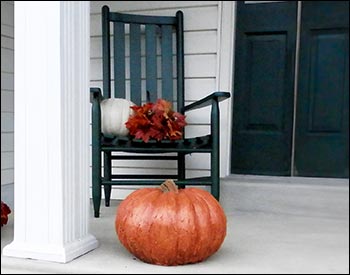 Concrete Giant Textured Pumpkin