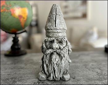 Concrete Saint Garden Gnome