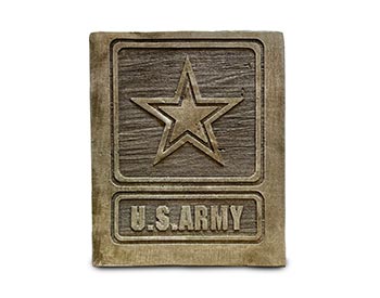 Concrete Army Patriotic Stone
