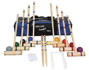 8 Player Croquet Set