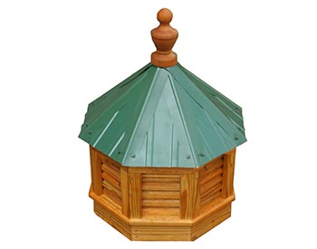 Treated Pine Octagon Gazebo Cupola 