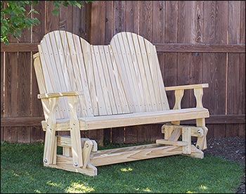 Treated Pine Adirondack Style Glider