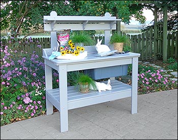 Cypress Potting Table