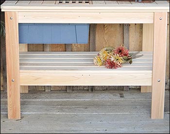 Cypress Potting Table