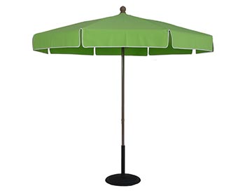 7.5' Octagon Commercial Outdura Umbrella w/ Aluminum Pole, Fiberglass Ribs, and Pop-up Lift