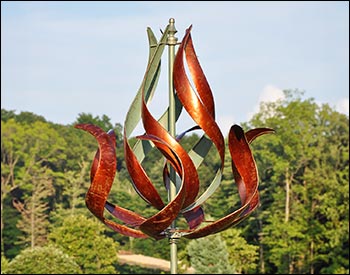 Ember Twist Wind Spinner