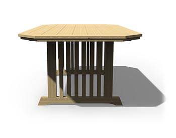 Treated Pine 6 English Garden Dining Table 