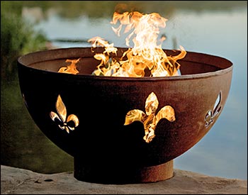 Carbon Steel Regal Fire Pit