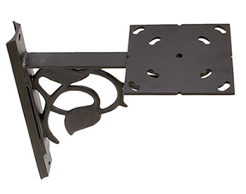 Floral Decorative Mailbox Bracket