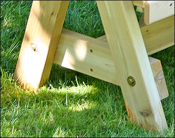 Red Cedar Side Table