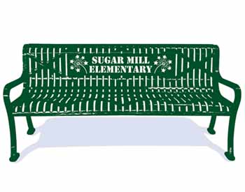 Signature Series Customized Garden Bench