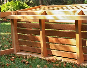 Red Cedar English Garden Bench