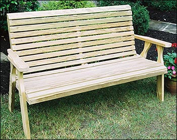 Rollback Garden Bench