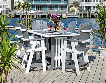 Poly Lumber 7 Pc. Patio Dining Set