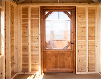 Red Cedar Shed Style Greenhouse