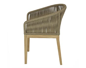 Teak Delray Dining Chair