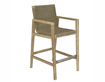 Teak Sanibel Bar Chair