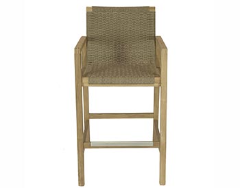 Teak Sanibel Bar Chair