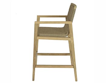 Teak Sanibel Bar Chair