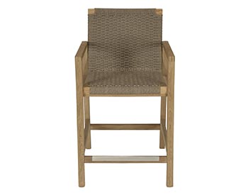 Teak Sanibel Counter Height Chair