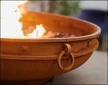 Carbon Steel Kingdom Fire Pit