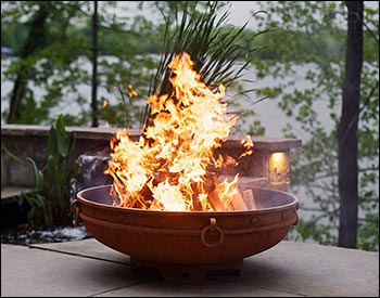 Carbon Steel Kingdom Fire Pit