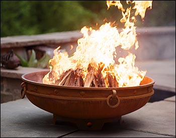 Carbon Steel Kingdom Fire Pit