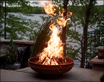 Carbon Steel Kingdom Fire Pit