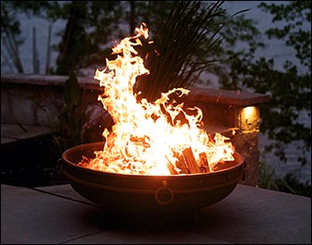 Carbon Steel Kingdom Fire Pit