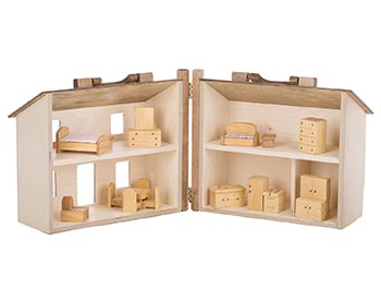 Maple Folding Doll House