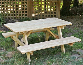 Treated Pine Kids Picnic Table