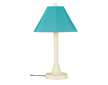 34" Vintage Outdoor Table Lamp