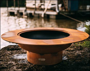 Carbon Steel Jupiter Fire Pit