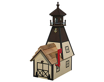 Callen Electric Lighthouse Mailbox