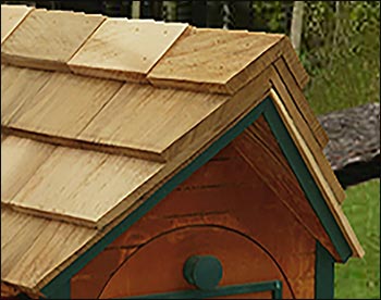 Log House Mailbox